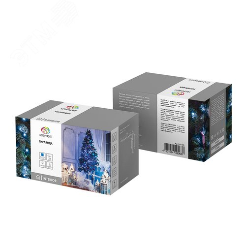 Гирлянда Твинкл Лайт 15 м, темно-зеленый ПВХ, 120 LED, синий 6