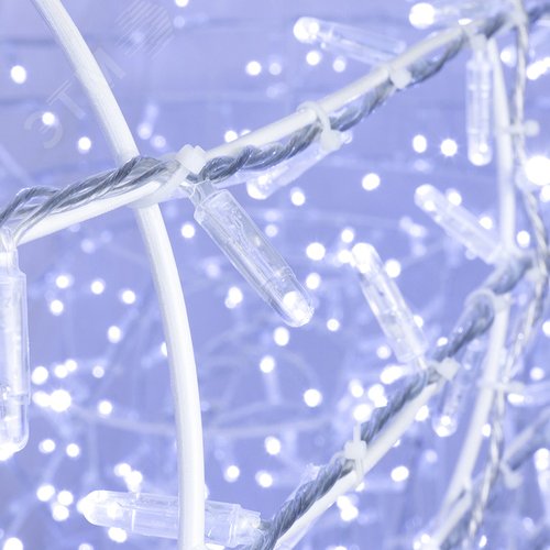 Фигура объемная полярный Медведь 210х110 см, 1500 LED, IP65, свечение белый - фото 4