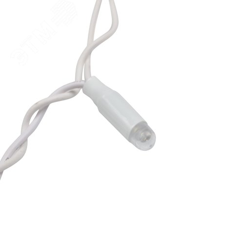 Гирлянда светодиодный Дождь 2х3 м, постоянное свечение, белый провод, 230 В, диоды белые 5