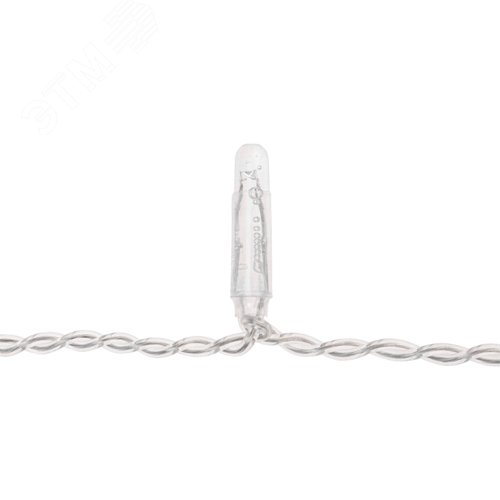 Гирлянда светодиодный Дождь 2х3 м, постоянное свечение, прозрачный провод, 230 В, диоды синие 5