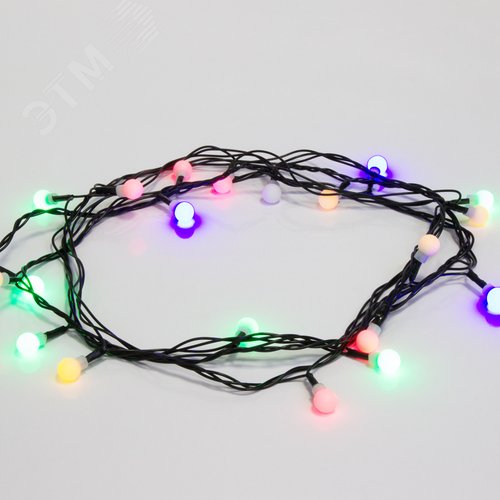 Гирлянда светодиодная Шарики 20 LED мультиколор 2,8 м - NEON-NIGHT