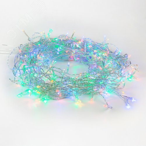 Гирлянда Твинкл Лайт 6 м, прозрачный ПВХ, 40 LED, мультиколор - NEON-NIGHT