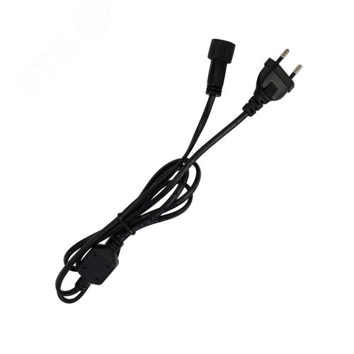 Гирлянда Мультишарики 23 мм, 10 м, черный ПВХ, 80 диодов, белый 5