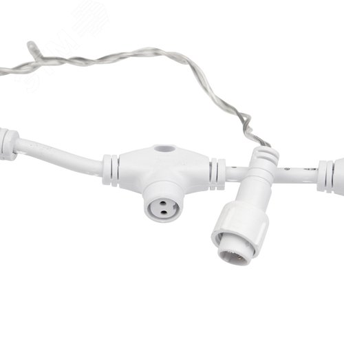 Гирлянда светодиодный Дождь 2х1,5 м, постоянное свечение, прозрачный провод, 230 В, диоды зелёные 8