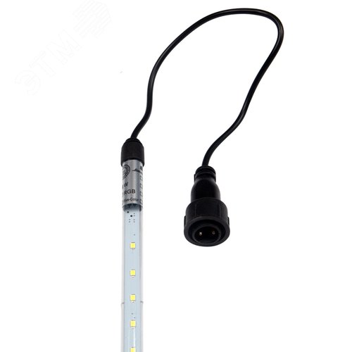Гирлянда Тающие сосульки 24 В, комплект 10 штук х 50 см, шаг 100 см, 600 LED, белый - фото 6