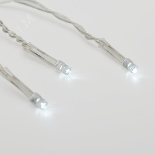 Гирлянда Твинкл-Лайт 4 м, 25 LED, прозрачный ПВХ, свечение белый - фото 5