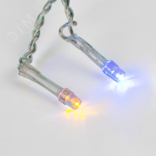 Гирлянда Твинкл Лайт 6 м, прозрачный ПВХ, 40 LED, мультиколор - фото 5
