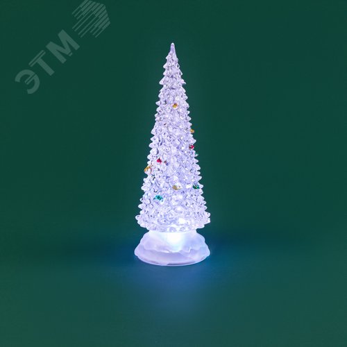 Фигура светодиодная Ёлочка, 25 см, RGB - фото 6