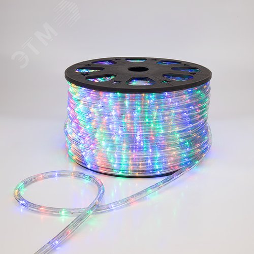 Дюралайт LED, свечение с динамикой 3W - мульти RYGB, 24 LED/м, 100 м - NEON-NIGHT