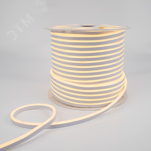 Гибкий неон LED SMD 8х16 мм, теплый белый, 120 LED/м, бухта 100 м | 131-046 | NEON-NIGHT - NEON-NIGHT