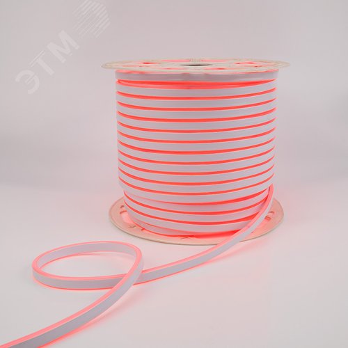 Неон гибкий LED SMD 8х16 мм, двухсторонний, красный, 120 LED/м, 100 м - NEON-NIGHT