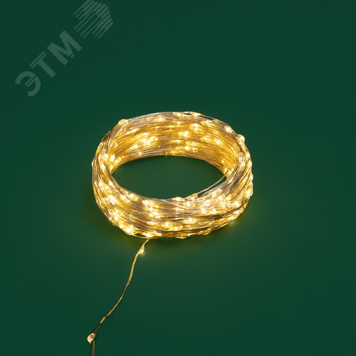 Гирлянда Роса с трансформатором 30 м, 300 LED, теплое белое свечение - фото 4