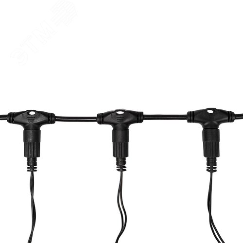 Гирлянда LED ClipLight 24 V, 5 нитей по 20 м, диодов теплый белый 7