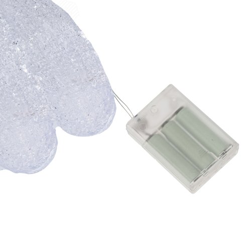 Фигура акриловая светодиодная Медвежонок 24х11х18 см, 4,5 В, 3 батарейки AA не входят в комплект, 16 светодиодов - фото 6