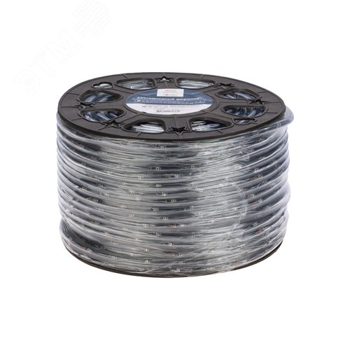 Дюралайт LED, постоянное свечение 2W - тёплый белый, 24 LED/м 10 мм, 100 м 5