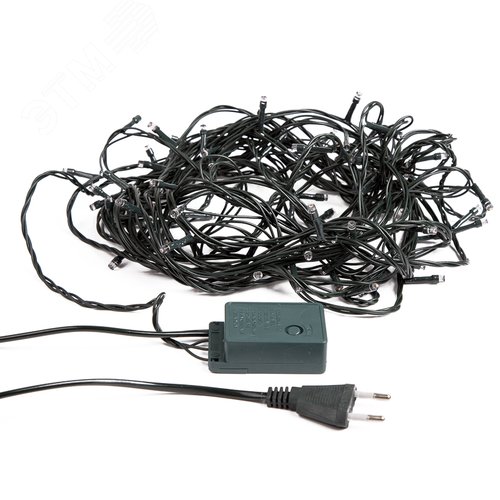 Гирлянда Твинкл Лайт 10 м, темно-зеленый ПВХ, 80 LED, Синий 7