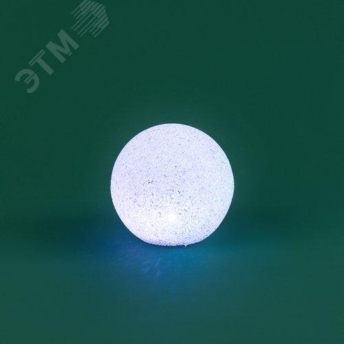 Фигура светодиодная Снежок RGB, 14 см - фото 4