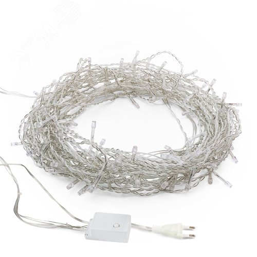 Гирлянда Твинкл Лайт 6 м, прозрачный ПВХ, 40 LED, белый 5