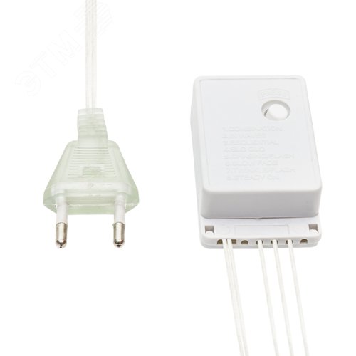 Гирлянда Сеть 1,5х1,5 м, прозрачный ПВХ, 150 LED синие - фото 11