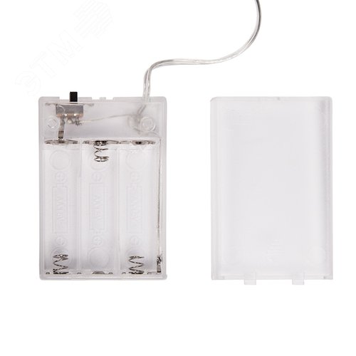 Гирлянда домашняя светодиодная Ретро-лампы 3 м, белое свечение, батарейки 3хАА NEON-NIGHT (303-095) 8