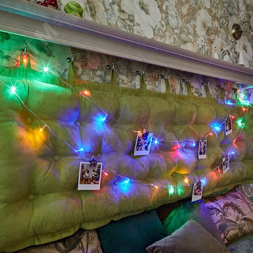 Гирлянда Твинкл Лайт 6 м, прозрачный ПВХ, 40 LED, мультиколор - фото 3