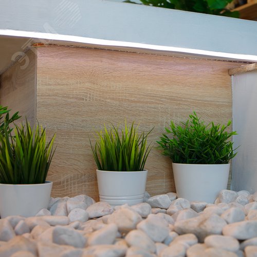 Неон гибкий LED SMD 8х16 мм, односторонний, белый, 120 LED/м, 5 м - фото 9