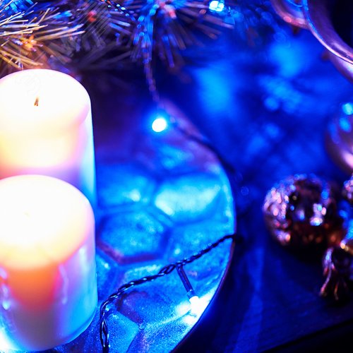 Гирлянда Твинкл Лайт 4 м, темно-зеленый ПВХ, 25 LED, Синий 7