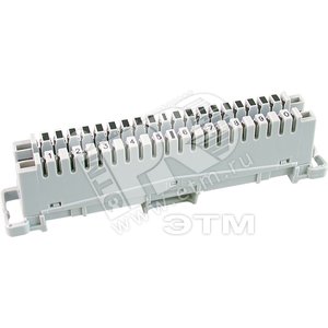 LSA-PLUS размыкаемые плинты 2/10 без цветового обозначения, маркировка 1...0   6089 1 102-02 (6089 1 102-02) - Krone