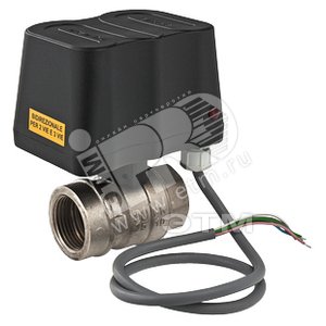 Кран с сервоприв 3-ход 3/4 тип L