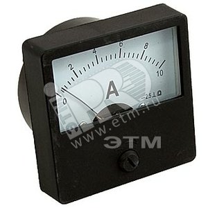 Амперметр 20А 40х40 DC через шунт М42303 (М42303) - Электроприбор