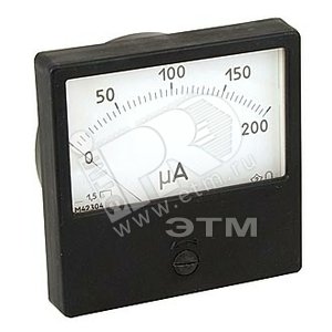 Амперметр50мкА 80х80 DC непоср.вкл. М42304 (М42304) - Электроприбор