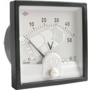 Вольтметр 15В 80х80 AC непосредственное включение (Ц42300) - Электроприбор