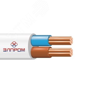 Провод ПВС нг(А)LS 2х4 белый(100м) ТРТС - ЭлПром