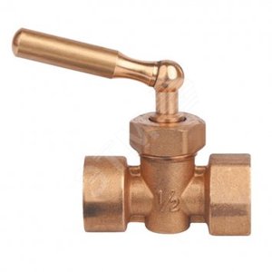 Кран трехходовой для манометра арт. 151, PN16, 1/2‘ муфта-муфта, от -20 до +230 С, медный сплав, ICMA - WIKA