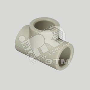 Тройник 40 мм полипропиленовый PPR серый (208040) - FV-Plast