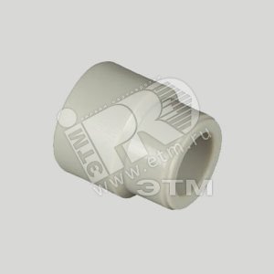 Муфта переходная ВН 63х32 полипропиленовая PPR серая (210063032) - FV-Plast