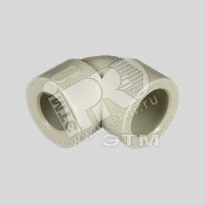 Уголок 90 град. 25х20 мм полипропиленовый PPR серый (211025020) - FV-Plast