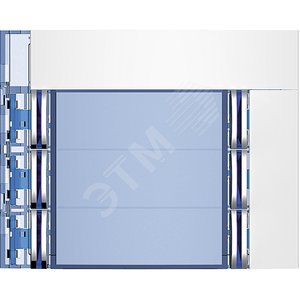 Панель лицевая модуля доп.кнопок вызова (6-8), 6 кнопок, цвет allwhite