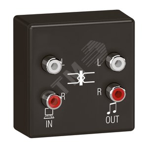 RCA in out модуль зв.сист. - Legrand