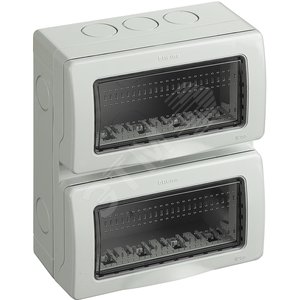 Коробка IP55, 4+4 модуля - Legrand