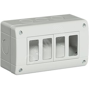Защищенный корпус IP40, 4 модуля - Legrand