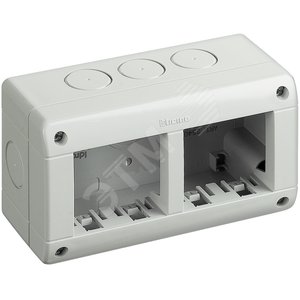 Корпус защищенный IP40 2+2 модуля - Legrand