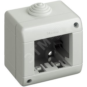 Защищенный корпус IP40, 2 модуля - Legrand