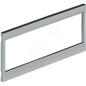 Декоративная накладка для 16135, 6 модулей, хром