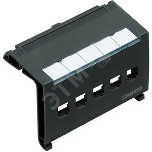 Суппорт RJ45 5 коннектор IDC - BTicino