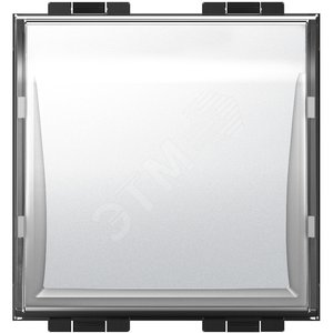 LivingLight Кнопка (NO) с подсвечивающимся полем для надписи, размер 2 модуля - Legrand
