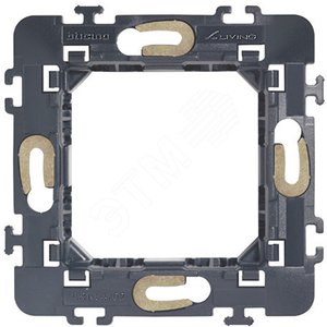 Суппорт 2 модуля (72х72 мм) с винтами - Legrand