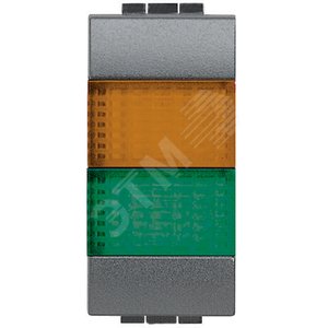 Сигнальный элемент, оранжевая/зеленая 1 модуль для ламп 11250L-11251L-11252L - Legrand