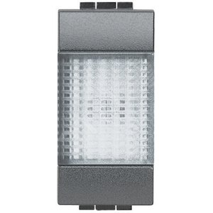 Элемент сигнальный прозрачный 1 модуль для ламп 11250L-11251L-11252L - BTicino