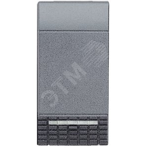 LivingLight Кнопка 10А, 1P-NC, цвет антрацит - Legrand